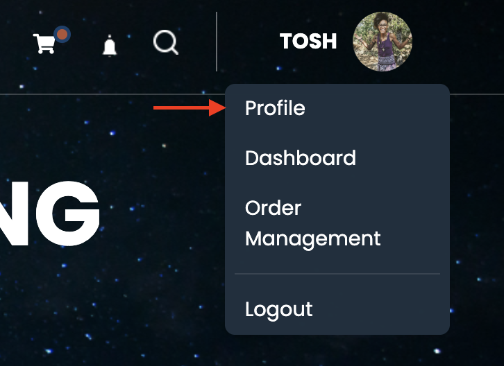How to Access Your Profile