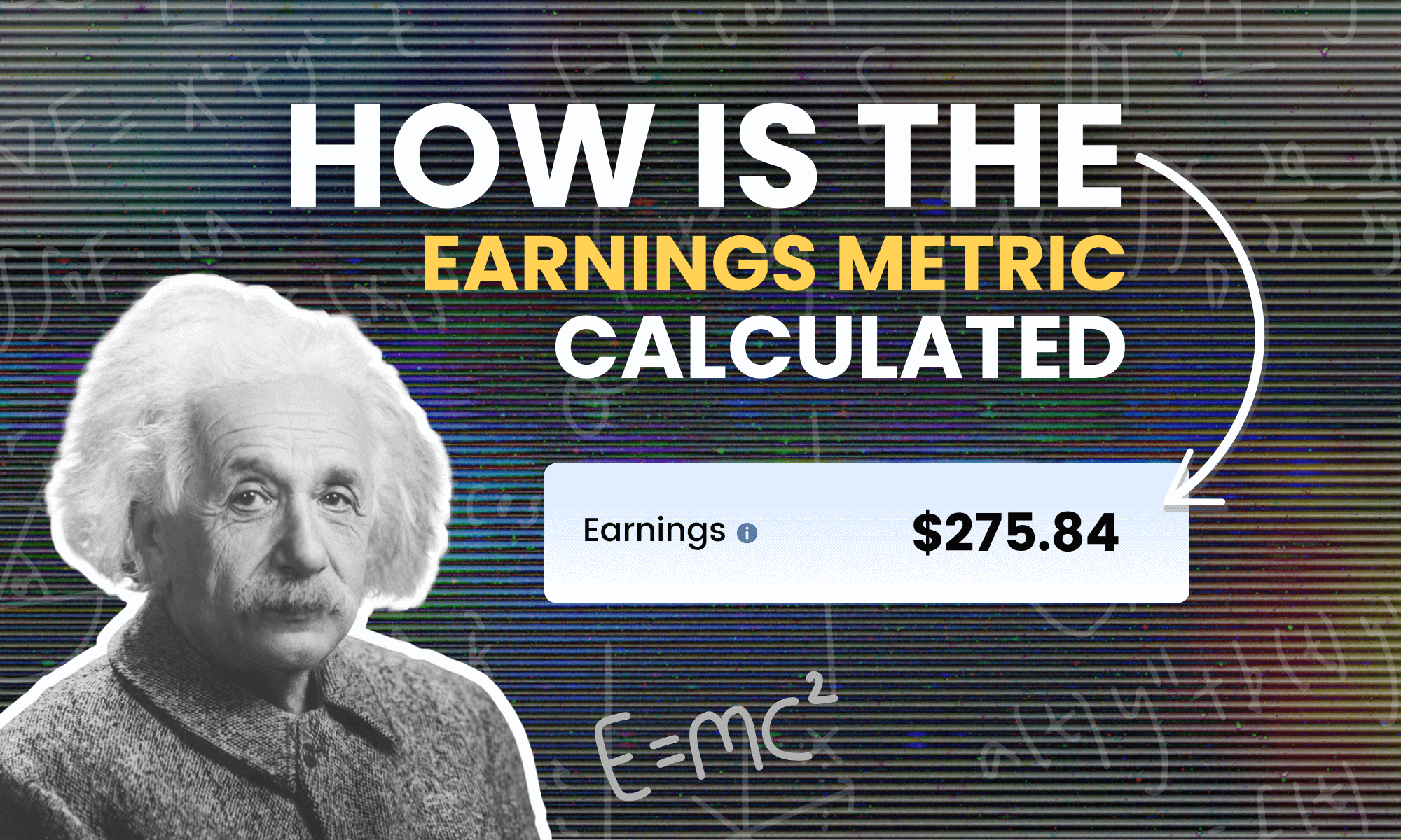 How is the Earnings Metric calculated on exploringnotboring.com for ENB Partners who sell on this unique platform